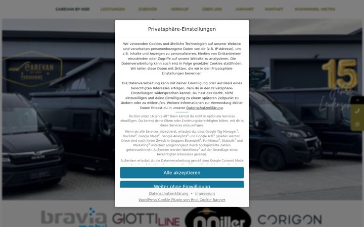 Screenshot του care-van.de