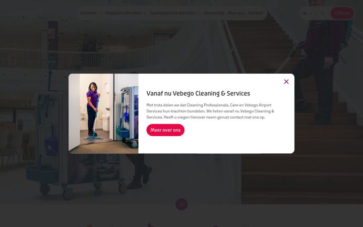 Screenshot of care.be