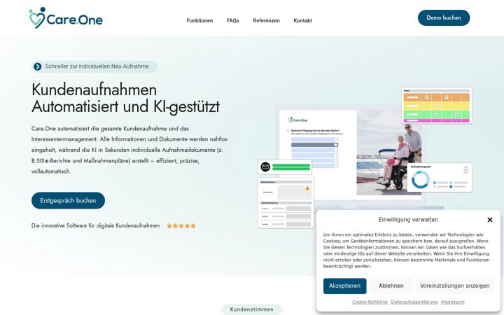 Screenshot of care.one