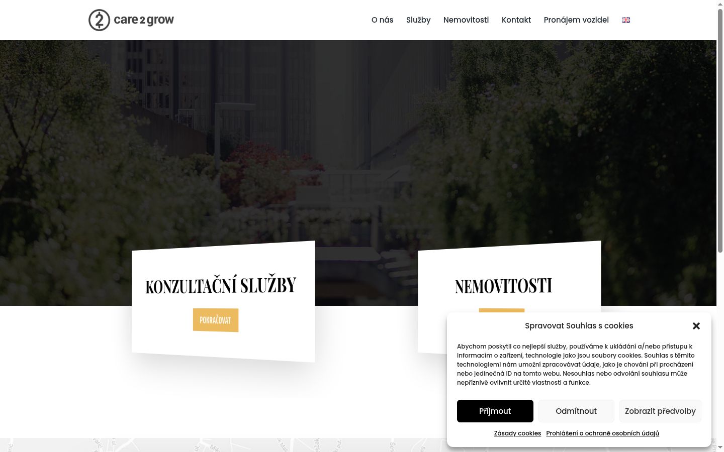 Screenshot tal-banner tal-kunsens muri qabel kwalunkwe interazzjoni