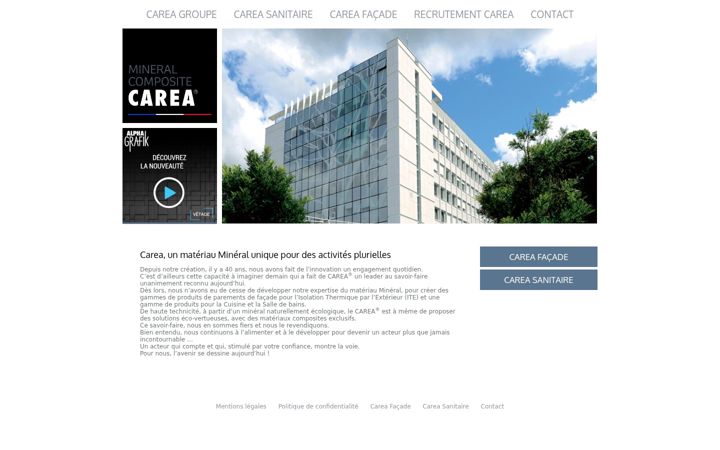 Screenshot of carea.fr