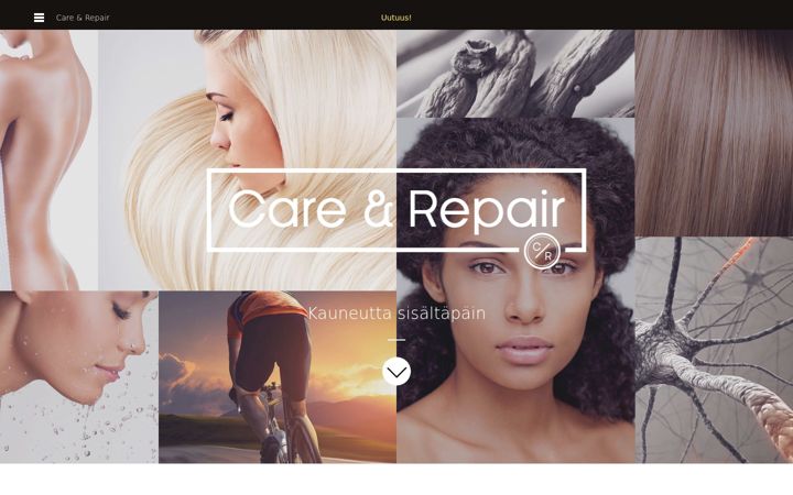 Screenshot of careandrepair.fi