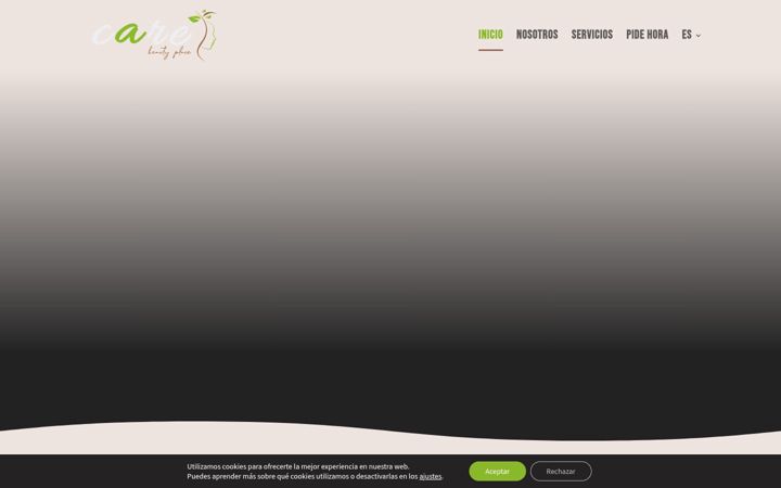 Zrzut ekranu carebeautyplace.es