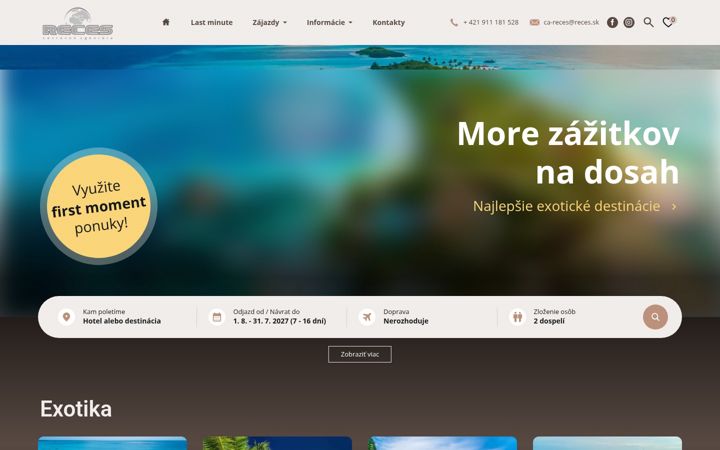 Screenshot of careces.sk