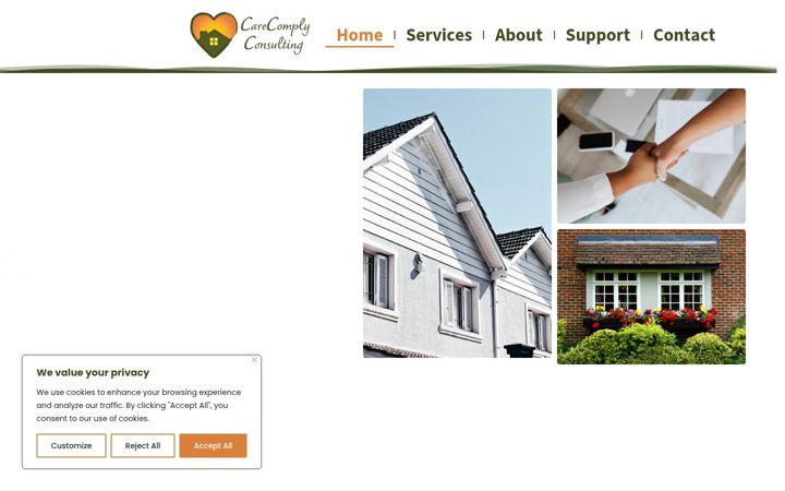 Screenshot of carecomply.us