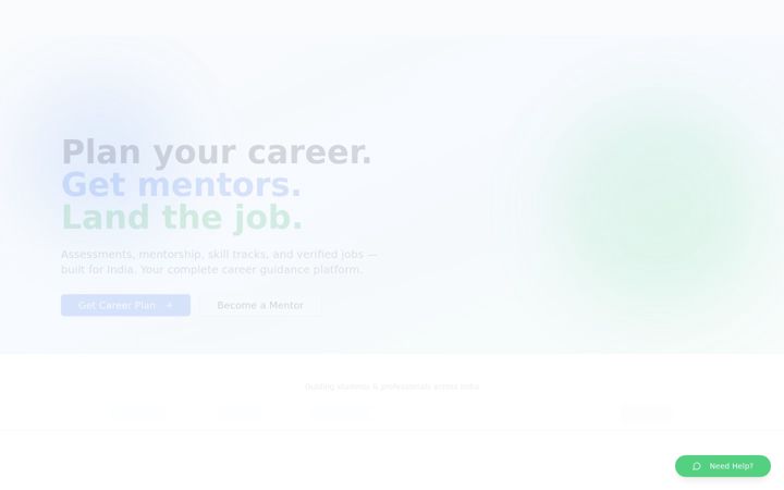 Screenshot von careercorner.in