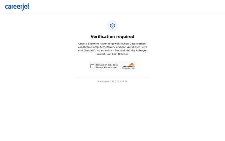 Screenshot of careerjet.de