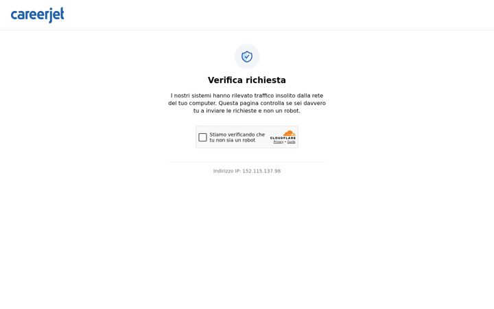 Screenshot of careerjet.it