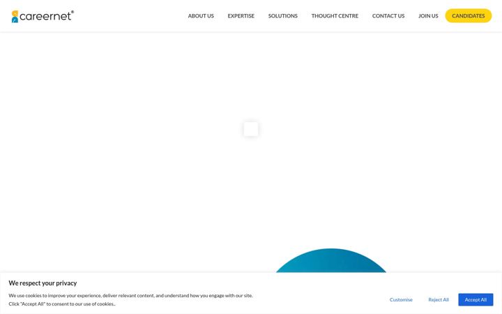 Screenshot von careernet.in
