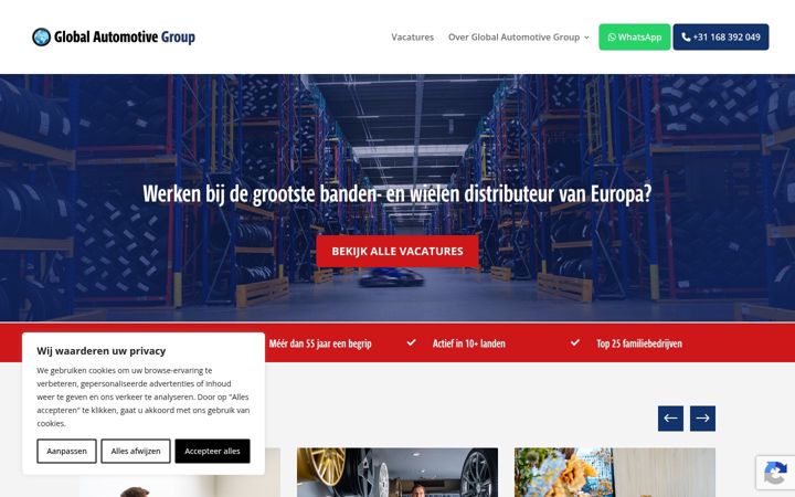 Screenshot of careers-automotive.com