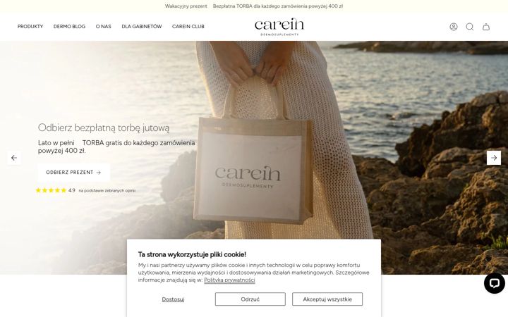 Screenshot of carein.pl