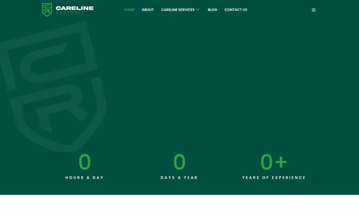 Screenshot of carelineresponse.co.uk