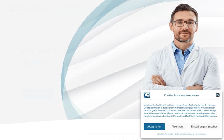 Screenshot of carelogic.de