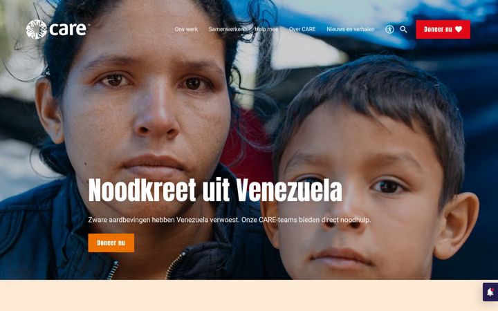 Capture d'écran de carenederland.org
