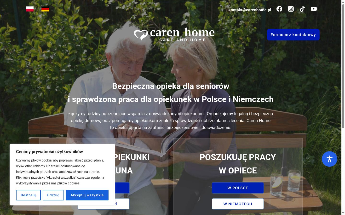 Captură de ecran a bannerului de consimțământ afișat înainte de orice interacțiune