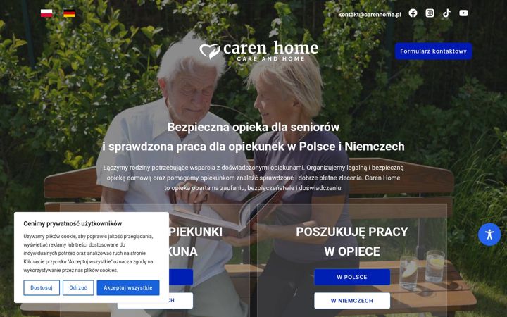 Screenshot of carenhome.pl