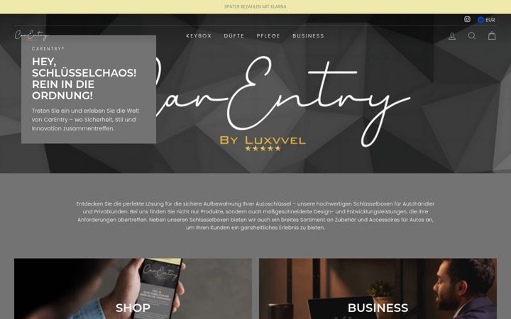 Screenshot of carentry.de