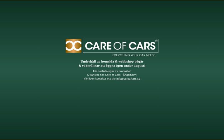 Screenshot of careofcars.se