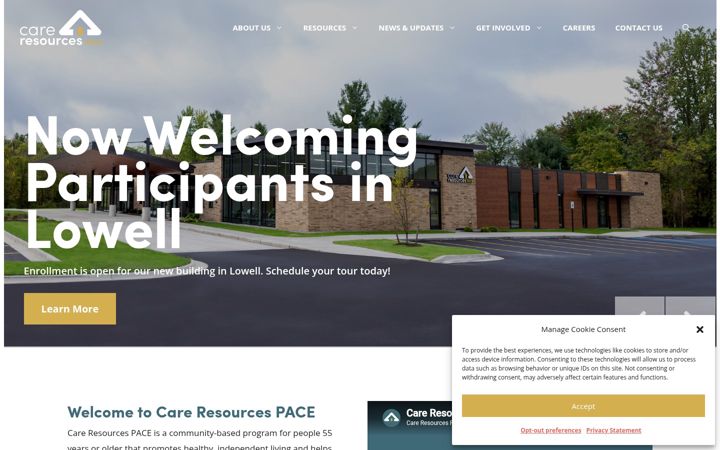 Screenshot of careresources.org