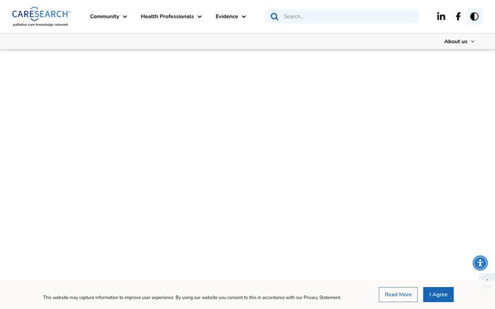 Skjermbilde av caresearch.com.au