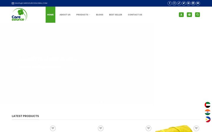 Screenshot of caresourceglobal.com.ph