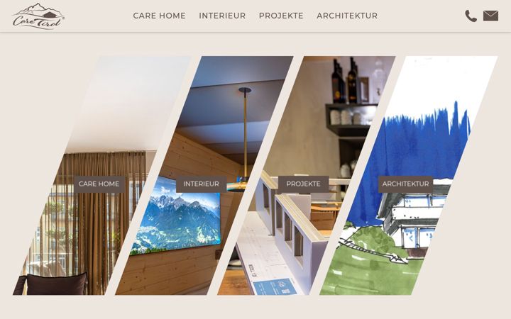 Screenshot of caretirol.com