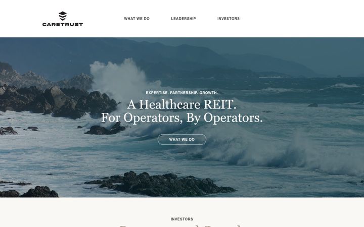 Ekrano kopija caretrustreit.com