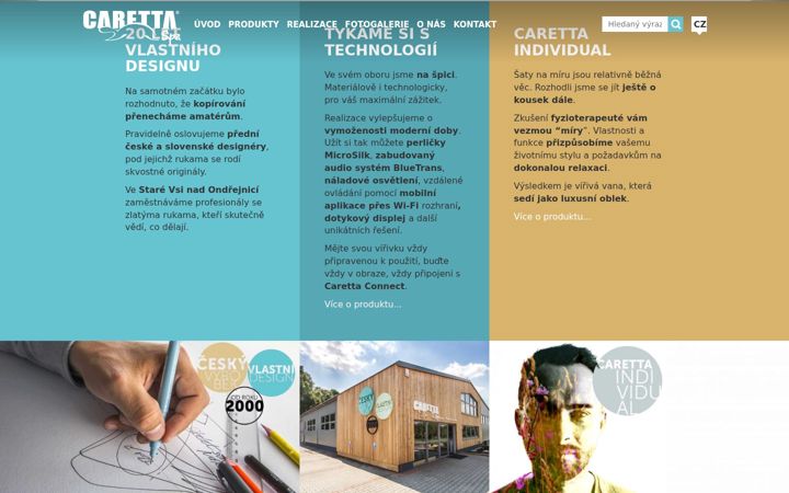 Screenshot ta' caretta-spa.cz
