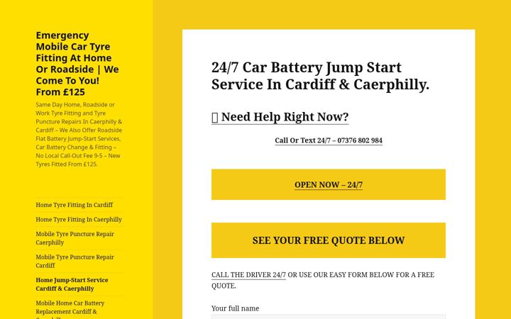 Screenshot of careyautorepairs.co.uk