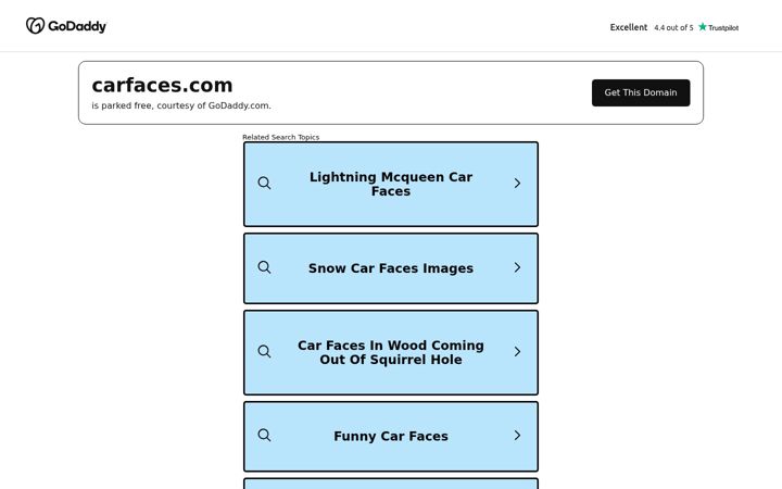 Screenshot of carfaces.com