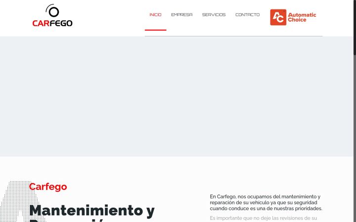 Screenshot of carfego.es