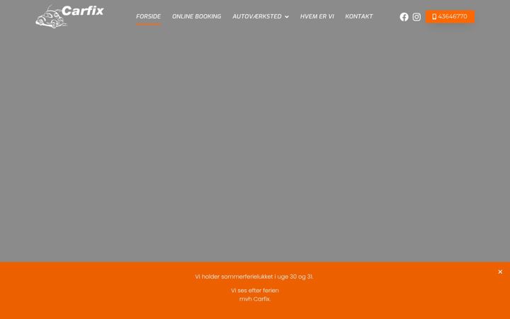 Screenshot of carfixauto.dk