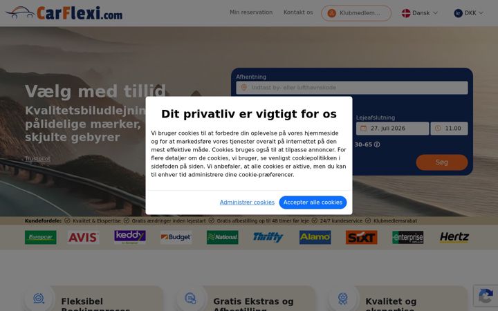 Screenshot of carflexi.com