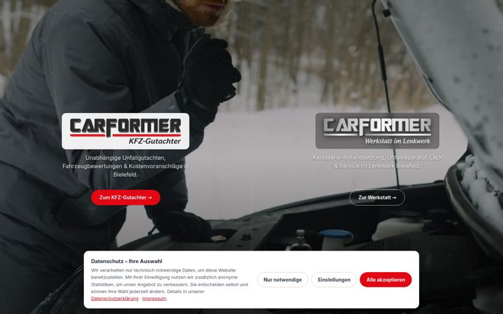 Screenshot of carformer.de