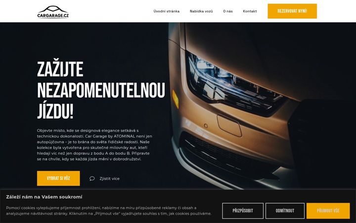 Screenshot ta' cargarage.cz