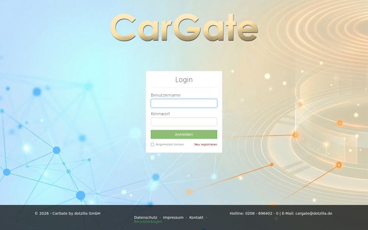Screenshot of cargate360.de