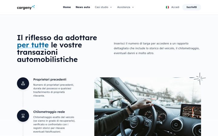 Screenshot of cargeny.it