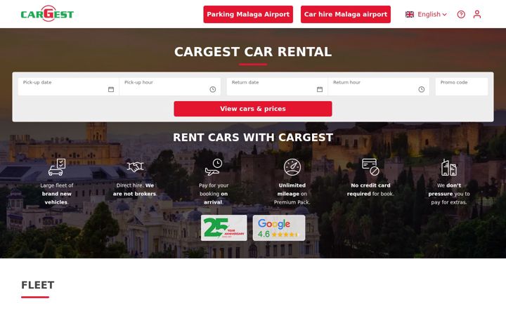 Screenshot of cargest.com
