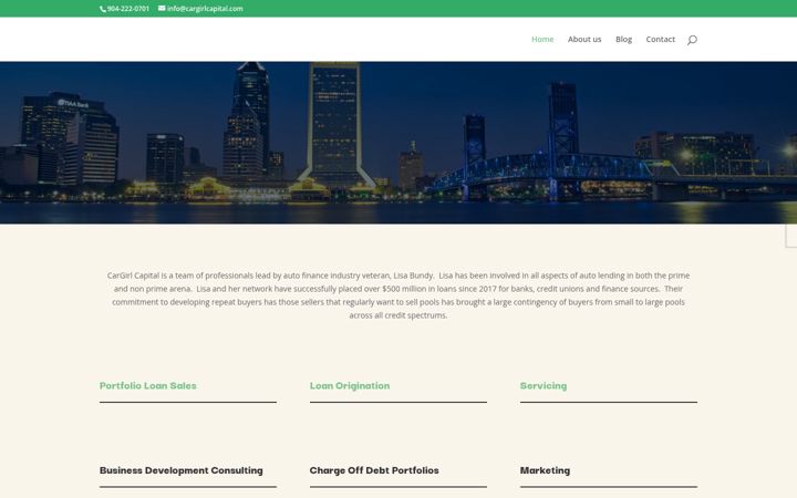 Screenshot of cargirlcapital.com