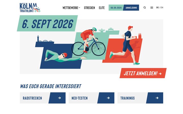 Screenshot of carglass-koeln-triathlon.de