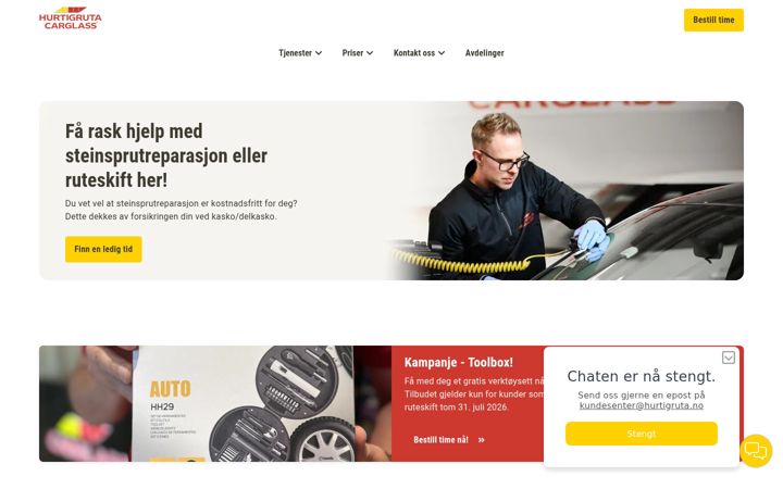 Screenshot of carglass.no