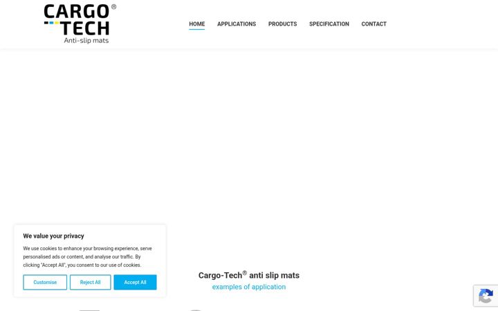 Screenshot of cargo-tech.eu