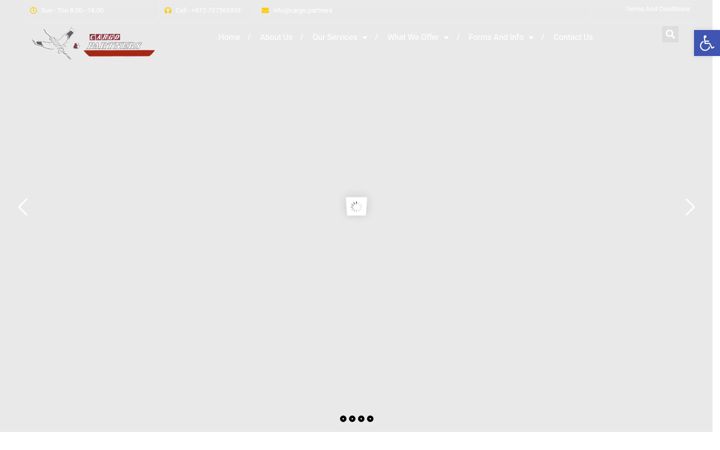 Screenshot of cargo.partners