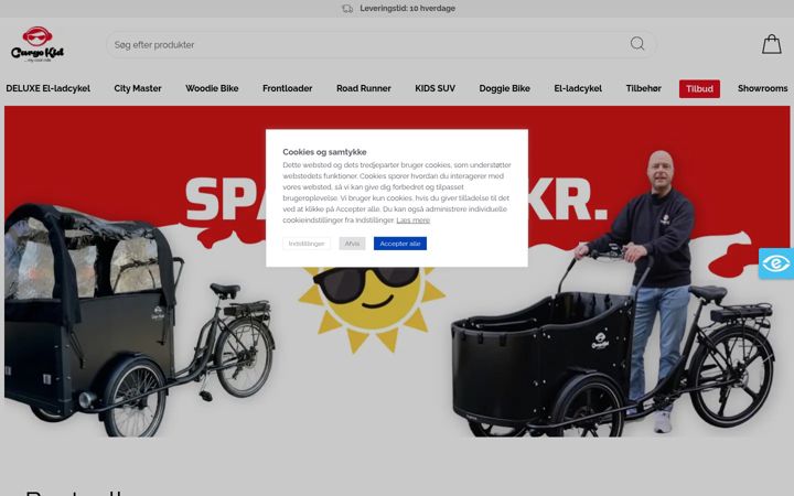 Screenshot of cargokid.nl