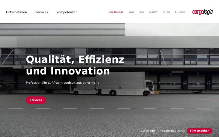 Screenshot of cargologic.com