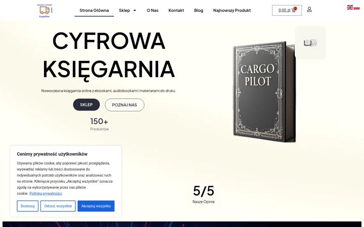 Ekrano kopija cargopilot.pl