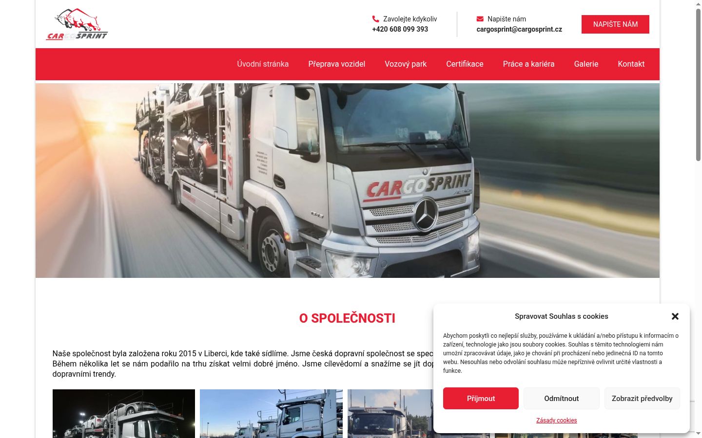 Sutikimo reklamjuostės, rodytos prieš bet kokią sąveiką, ekrano kopija