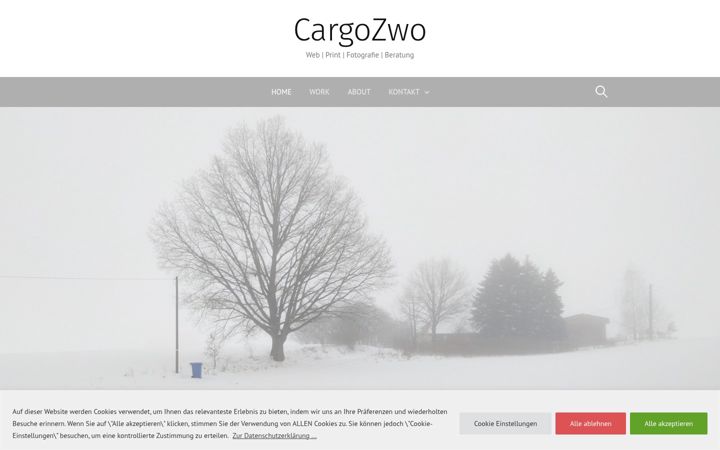 Skærmbillede af cargozwo.de
