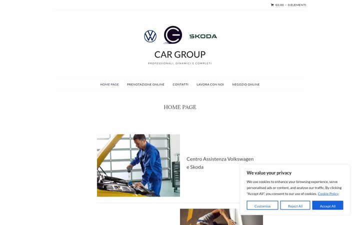 Screenshot of cargroup-automotive.com