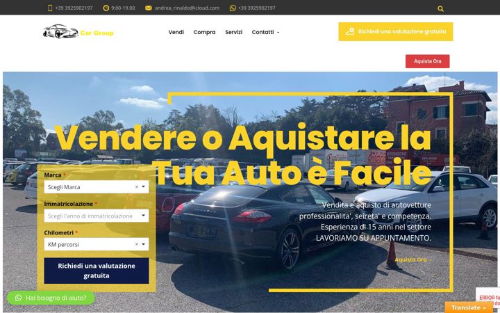 Screenshot of cargrouproma.com